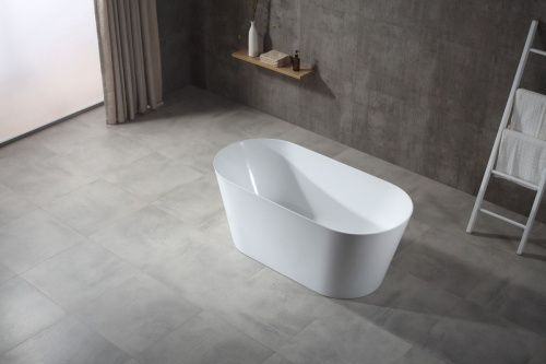 Ванна акриловая Zenon Leman 4000.000.000.000.40948 180х80 отдельностоящая овальная - фото 3